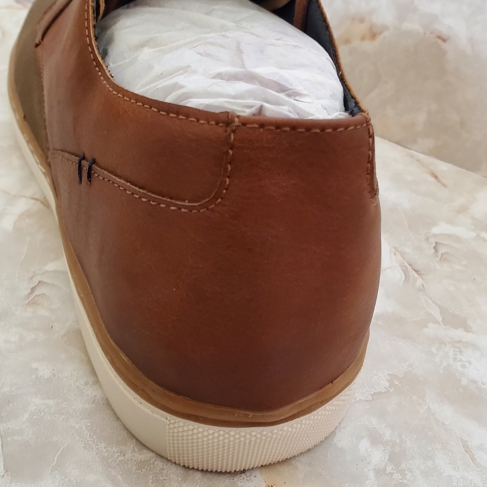New London Underground Dress Shoes Mens Size 14M Tan Porter Casual Lace Up - Picture 13 of 13